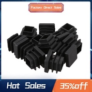 12 Pcs 15mm x 15mm Plastic Square Caps Tube Pipe Inserts End Blanking