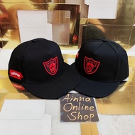 Baseball Cap New FLATBRIM Cap Raiders black snapback caps