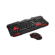 Redragon Vajra Gaming Keyboard & Redragon Centrophorous 3200 DPI Gaming Mouse Combo