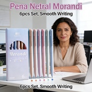 Pastel Color Office Stationery Exam Pen Student Neutral Morandi Office School Exam Pen Stationery