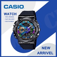 【100% Legit】Casio G-SHOCKGM Colorful Small Steel Cannon Sports watch with waterproof quartz movement