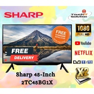 Sh arp AQUOS 45 Inch 45BG1X Full HD BG1X Android TV 2TC45BG1X