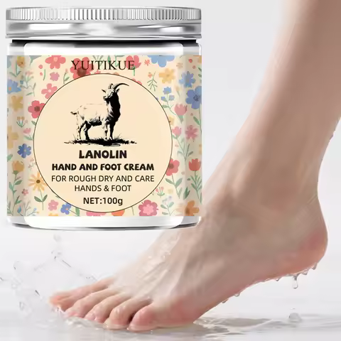 YUITIKUE Lanolin Hand and Foot Cream, suitable for rough, dry skin and for long-lasting moisturizing
