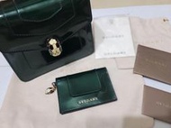 Bulgari Serpenti Forever 斜背包+同系列卡夾 (寶格麗)