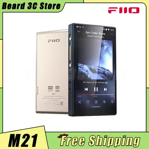 FiiO M21 Portable Music Player Android Intelligent Bluetooth 4.7" HD Lossless MP3 Player CS43198*4 4