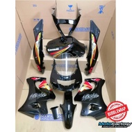 KAWASAKI NINJA150RR ZXR150 RR COVER SET NINJA150RR KIPS BLACK STICKER TANAM