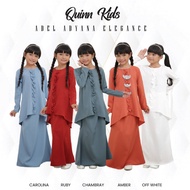 KZ BAJU KURUNG QUINN KANAK-KANAK | KIDS | ZIP BELAKANG | BAJU RAYA 2023 | BAJU KURUNG RAYA | KAIN CU