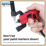 DSPIAE PT-AB Wash-Free Airbrush Set with Marker Rack Easy To Spray Model Painting for Modeler Hobby 