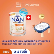 [CHỈ 25-29/10 QT Đơn 599K/999K]  [Bàn mini kèm đồ chơi xếp hình] Sữa bột Nestlé NAN INFINIPRO A2 3 8