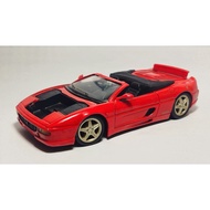 Maisto Shell 1:24 Ferrari F355 7 inches Rubber Tires Open Doors Inc Loose Preloved Metal Diecast Car