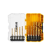 Dewalt DT50050 Titanium Impact Set Impact Torsion Titanium Drill Bit Tough Case 10 Piece