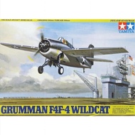 Tamiya 61034 1/48 Scale Model Aircraft Kit U.S.Navy Grumman F4F-4 Wildcat