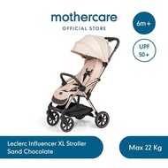 Leclerc Influencer XL Stroller - Kereta Dorong Bayi - Sand Chocolate - Sand Chocolate