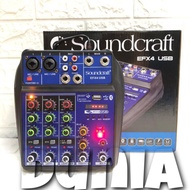 Soundcraft EFX 4 USB Mixer - Bluetooth 4 Channel