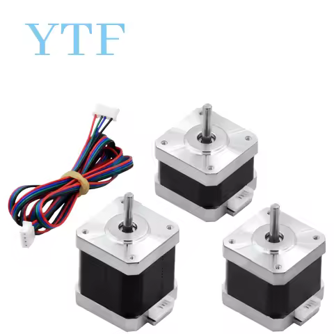 42HB34F08AB Nema 17 Stepper Motor 1.8° 420mN.m Torque for 3D Printer Roller Screw Z-Axis