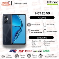 INFINIX HOT 20 5G 4/128GB Up to 7GB Extended RAM - 6.6 FHD+ 120 Hz -
