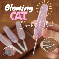 [SG Ship] Qi Zhen Fang 七针坊钩针猫5th Gen Cute Cat Head Crochet Hook | 1pc | Comfort To Use | 5 Sizes (2.