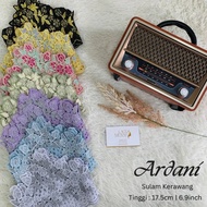 ARDANI LACE GOYANG SULAM KERAWANG TINGGI 17.5CM LACE SULAM BAJU KURUNG KEBAYA NIKAH TUNANG