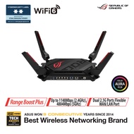 ASUS ROG Rapture GT-AX6000 Dual-Band WiFi 6 (802.11ax) Gaming Router, Dual 2.5G ports, enhanced hard