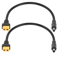XT60 Adapter Cable XT60 Charging Cable XT60 Female Bullet Connector to Male DC 5.5mm X 2.1mm Power C