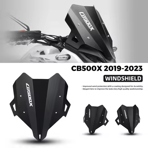 For Honda CB500X 2019-2020-2021-2022-2023 2024 2025 Motorcycle Windshield Windscreen Screen Protecto