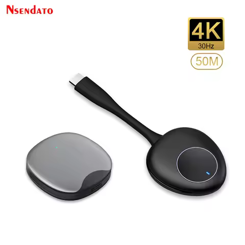 50M Wireless HDMI-compatible Transmitter and Receiver Enterprise 4K Extender Kit Display TV Stick Ad