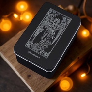 Tarot Card Box Board Game Storage Box Black Board Game Card Box Tarot Card Packaging Box Card Storag