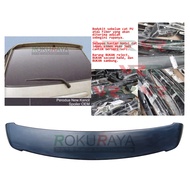 Perodua Kancil New Round Head Lamp (2002) Fiberglass OEM Rear Bonnet Trunk Boot Top Lip Wing Spoiler