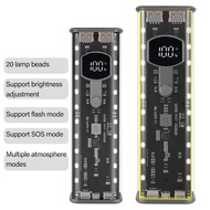DO Shockproof 21700  Box 4 Slots  Holder Case For Quick Charging Case