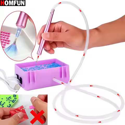 Electric Diamond Art Painting Pen Set Portable Vacuum Diamond Painting Pen Kit USB Powered Diamond S