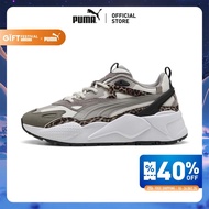PUMA EVOLUTION - รองเท้าผ้าใบ RS-X Efekt Leo สีเทา - 40326802