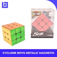RUBIK 3X3 CYCLONE BOYS METALLIC COLOR SPEEDCUBE 3X3 ORIGINAL