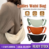 SG SELLER - Dumpling Bag Unisex Fashion Waterproof Shoulder with Adjustable Strap Crossbody Unisex Men Ladies Day Bags