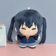 (UU61) 10cm K-ON！Cartoon Yui Mio Ritsu Kotobuki Azusa Mini Soft Keychain Cute Backpack Pendant Decor