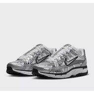 Nike P-6000 Metallic Silver Sail Black Shoes Sneakers CN0149-001 Brand New