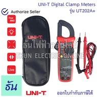 UNI-T UT202A+ ดิจิตอล แคล้มมิเตอร์ วัดAC แคลมป์มิเตอร์ดิจิทัลUT202A แคลมป์มิเตอร์ คลิปแอมป์ UT202A + วัด AC คาปา  Mini Digital Clamp Meter ธันไฟฟ้า