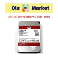 3.5” INTERNAL HDD WD RED - 10TB
