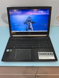 保留中-【艾爾巴二手】ACER A715 i5/4G/128G+1TB/GTX1050 15吋 黑#二手筆電#漢口店46334