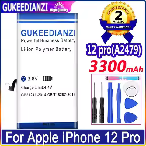 For Apple iPhone 12 Pro 12Pro High-Capacity Mobile Phone Battery 3300mAh