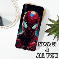 G53 - HUAWEI NOVA 3i Silicone - HUAWEI NOVA 3i pro camera Softcase - SPIDERMAN Motif - Flexible rubb