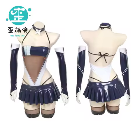 Game Azur Lane Shinano Racing Suit Cosplay Costume Uniform Dress Top Women Halloween Party Outfit Cl