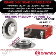 BREMBO GENUINE DISC BRAKE ROTOR (REAR) FOR HONDA HRV [RU, RV] '15-24YR / e:Ny1 E:NP1 [RS1] '21YR-ON 