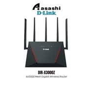 D-Link DIR-X3000Z AX3000 Mesh Gigabit Wireless Router