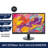 Monitor AOC E970SWN LED - 18.5 Widescreen Resolution 1366 × 768 used