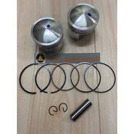 Convex Piston High Ring Size 58 59 mm. 13 mm Bolt (With + Latch)