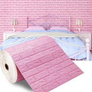 10M/5M/3M/2M/1M 3D Wall Sticker Imitation Brick Bedroom Home Decor Waterproof Self-Adhesive DIY Wall