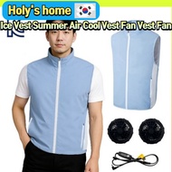 Ice Vest Summer Air Cool Vest Fan Vest Fan