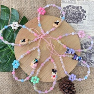 Gantungan Handphone bracelet gelang / Lanyard HP Estetik / Phone Strap Beads / Tali HP / Strap HP / 