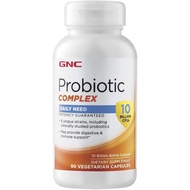GNC Probiotic Complex Daily Need dengan 10 Bilion CFUs |   8 Jenis Unik Termasuk Probiotik Yang Tela