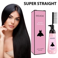 Rebonding Hair Relaxer, EELHOE, with Brush, Straightening Cream, Straightener, 150ml
